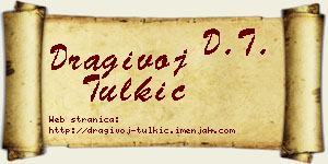 Dragivoj Tulkić vizit kartica